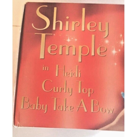 Shirley Temple VHS 3 Tape Gift Set "Curly Top" "Heidi" "Baby Take a Bow" - Picture 4 of 12